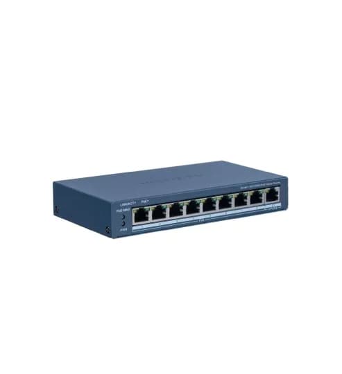 SMART SWITCH ADMINIS 8 POE MIX 100M + 1 UP RJ45 GIGABITE – BAJO CONSUMO