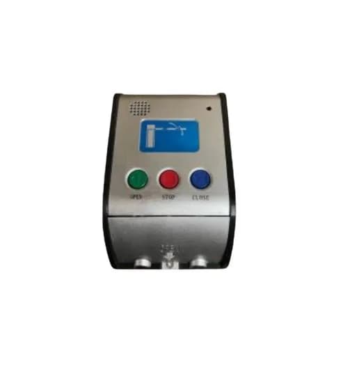 BOTON CABLEADO PARA CONTROLAR BARRERA VEHICULAR