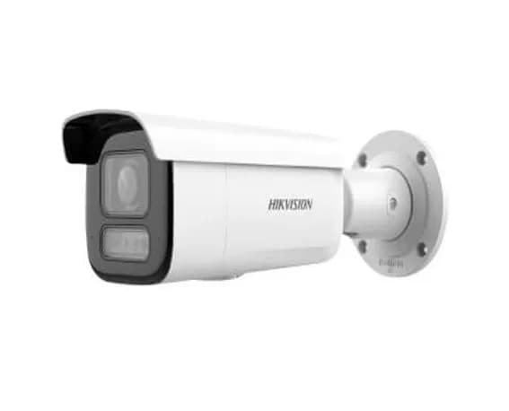 BULLET IP 4MP ACUSENSE SMART HYBRID LIGHT 2.8-12MM IR40M C/AUDIO C/STROBE Y SIRENA