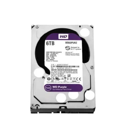 DISCO DURO PURPLE WD 6 TERA SATA