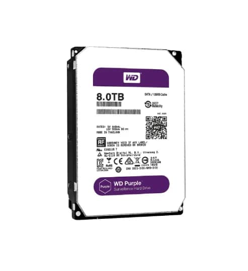 DISCO DURO PURPLE WD 8 TERA SATA